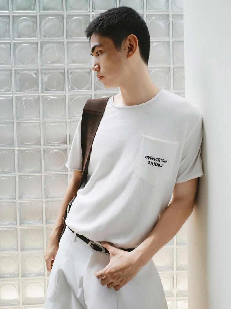 WHITE EXPOSED T-SHIRT