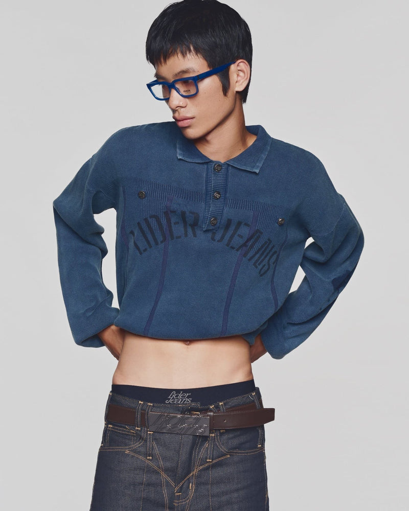 FADED NAVY LDJ AGED KNIT