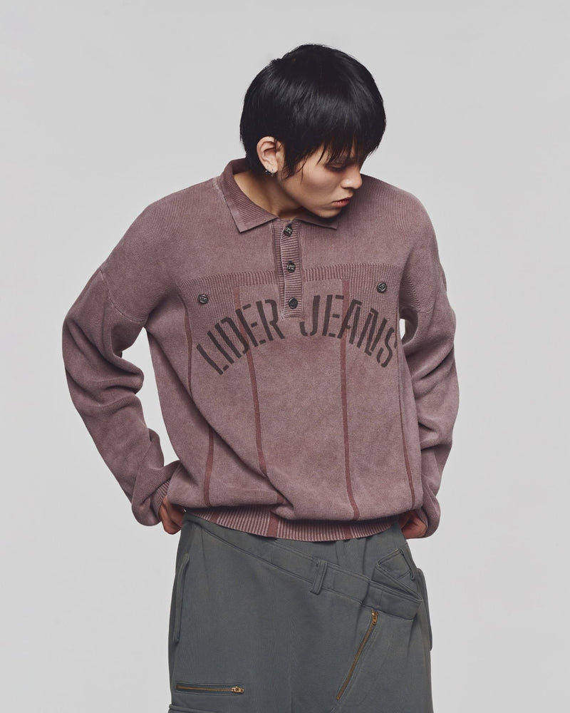 FADED BROWN LDJ AGED KNIT