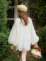 WHITE VEIL SET