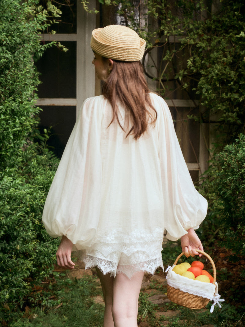 WHITE VEIL SET