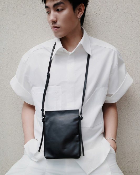 WHITE PATCH POCKET SHIRT