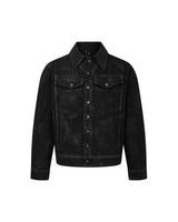 DIMOIR WAX BLACK DENIM JACKET