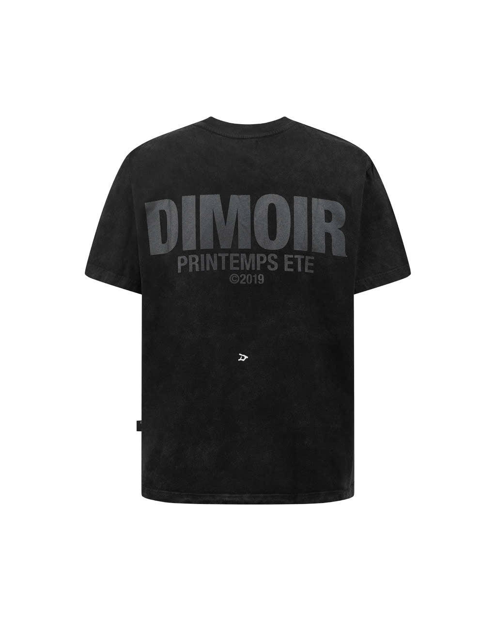 DIMOIR PE WASH BLACK T-SHIRTS