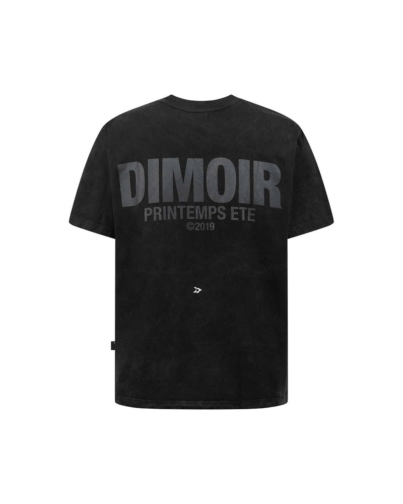 DIMOIR PE WASH BLACK T-SHIRTS