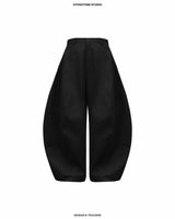 BLACK WIDESACK TROUSERS