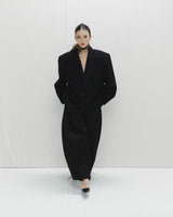 BLACK WIDESACK TROUSERS
