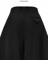 BLACK WIDESACK TROUSERS