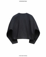 CURVE DENIM CARDIGAN