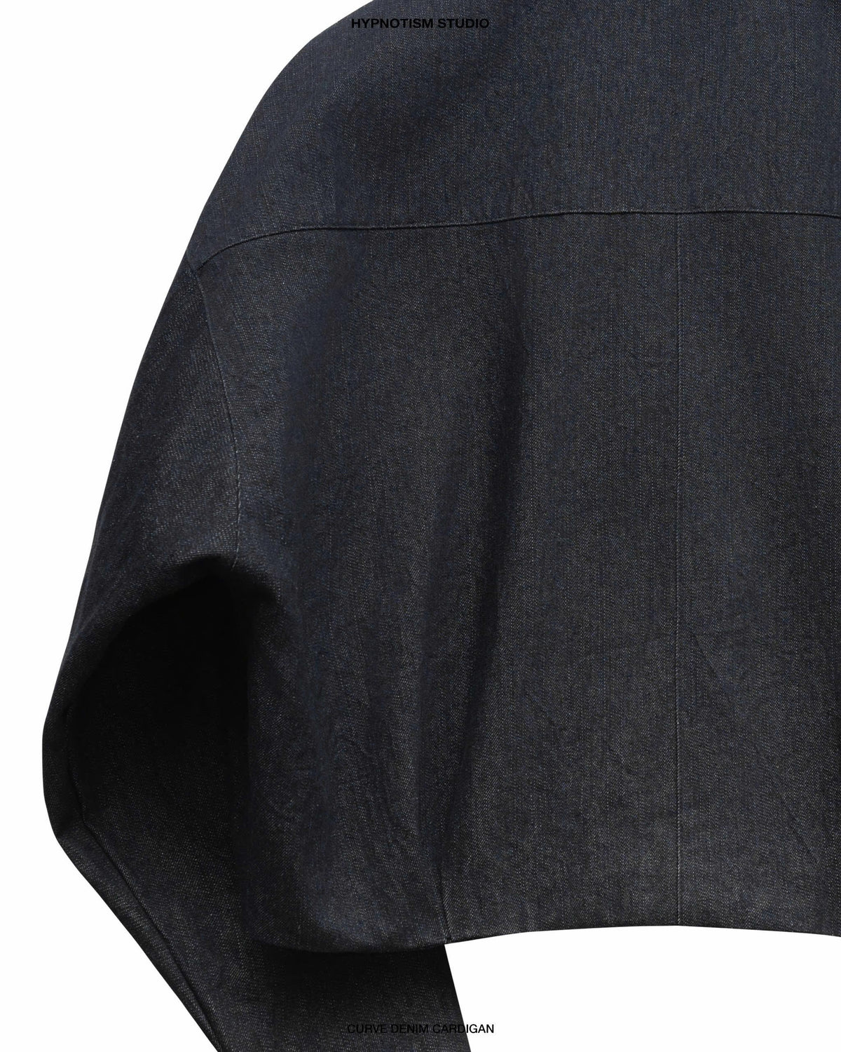 CURVE DENIM CARDIGAN