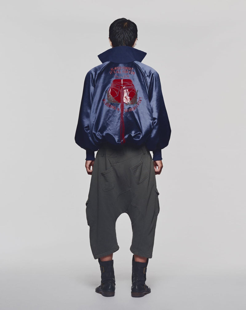 OFFBEAT BAGGY SWEATSHORTS