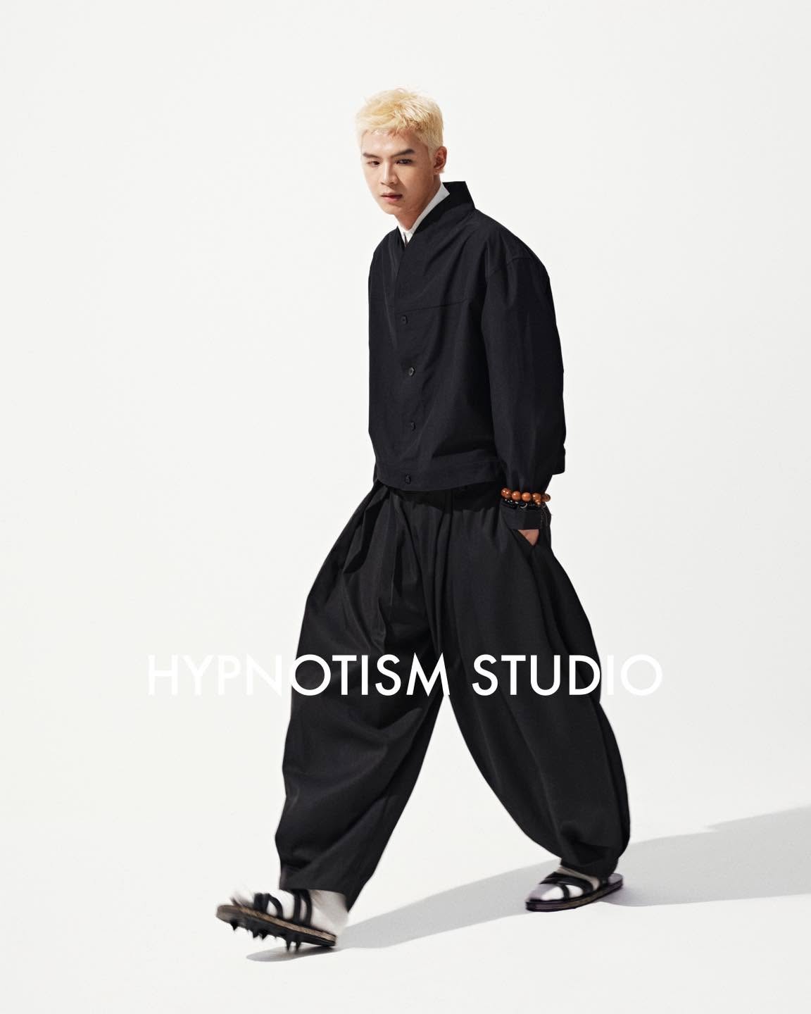 PUFF PLEATED TROUSERS