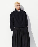 PUFF PLEATED TROUSERS