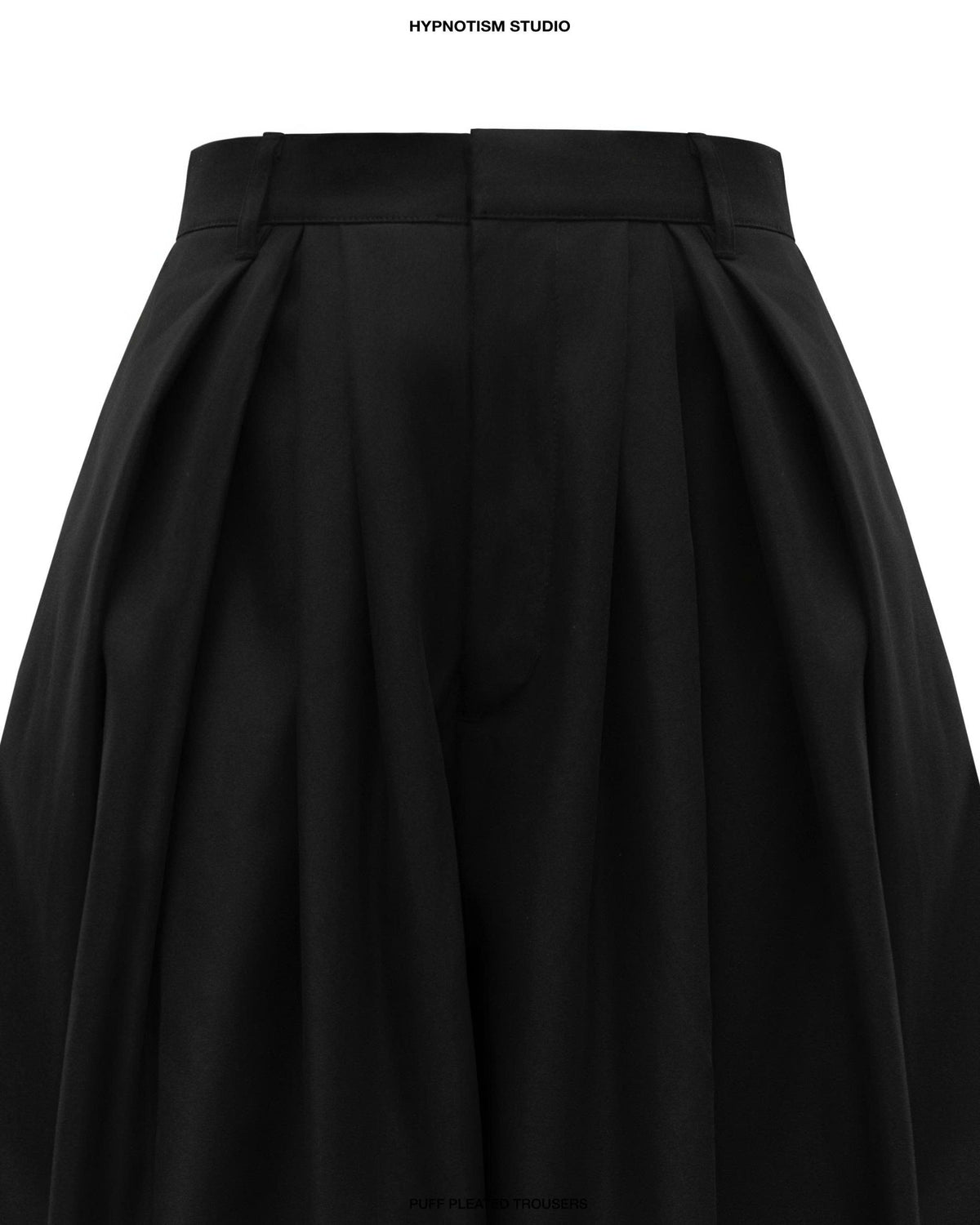 PUFF PLEATED TROUSERS