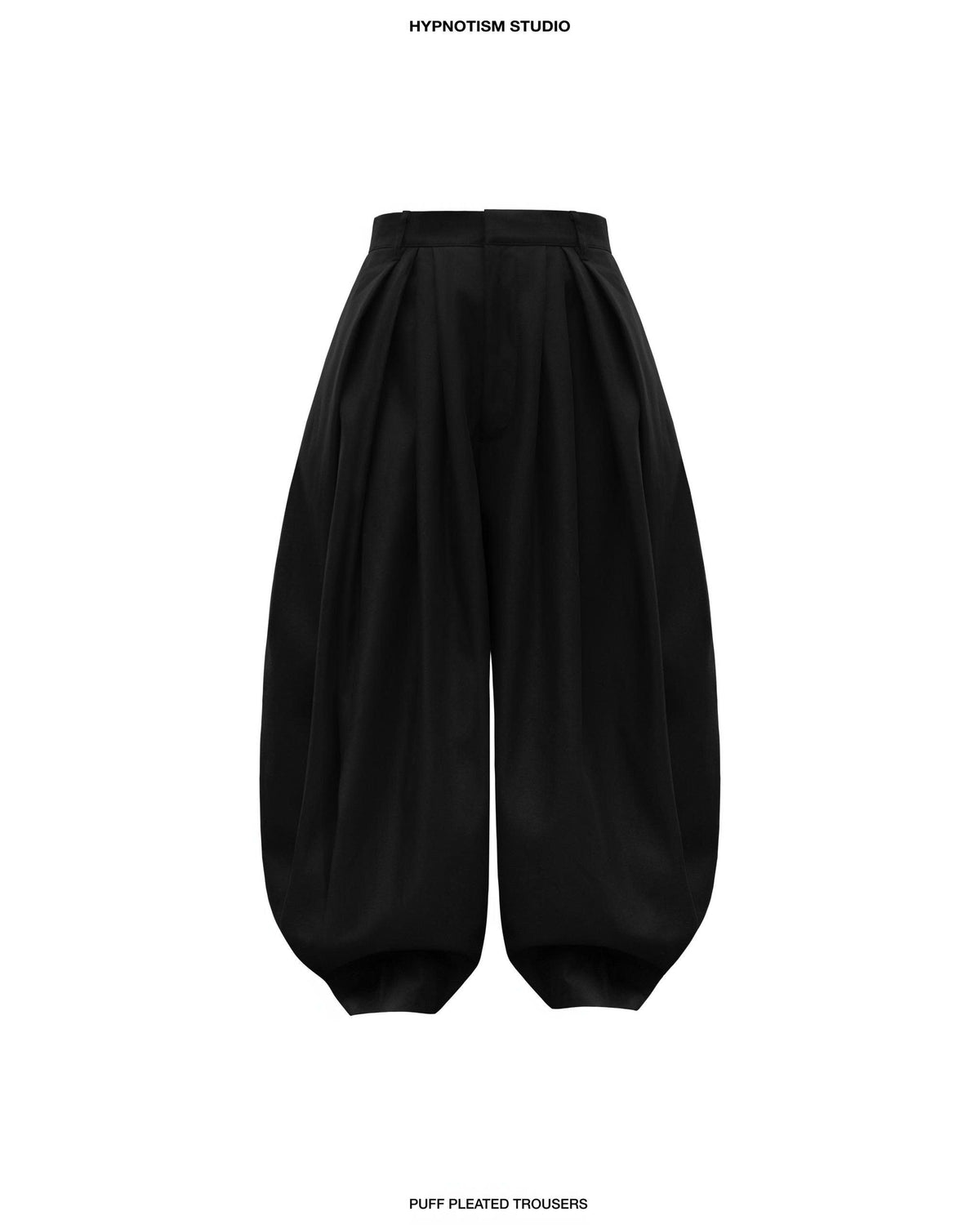 PUFF PLEATED TROUSERS