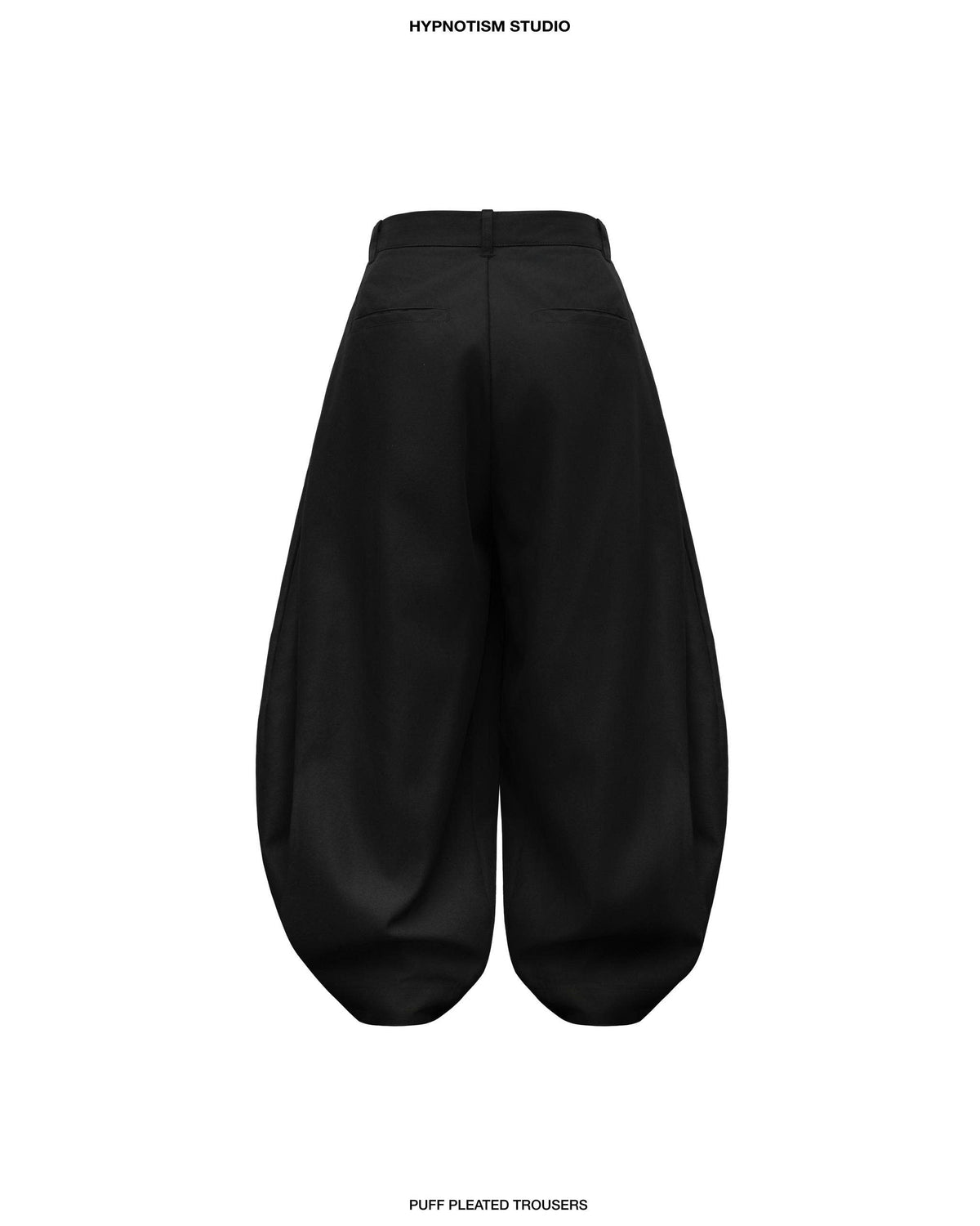 PUFF PLEATED TROUSERS
