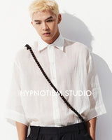 PUFF PLEATED TROUSERS