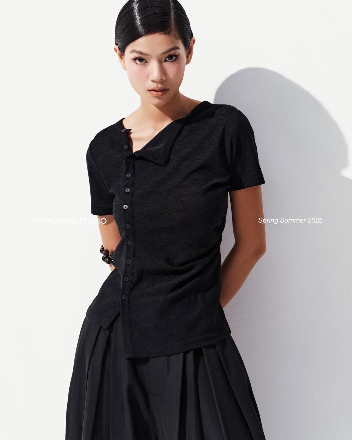 PUFF PLEATED TROUSERS
