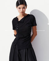 PUFF PLEATED TROUSERS