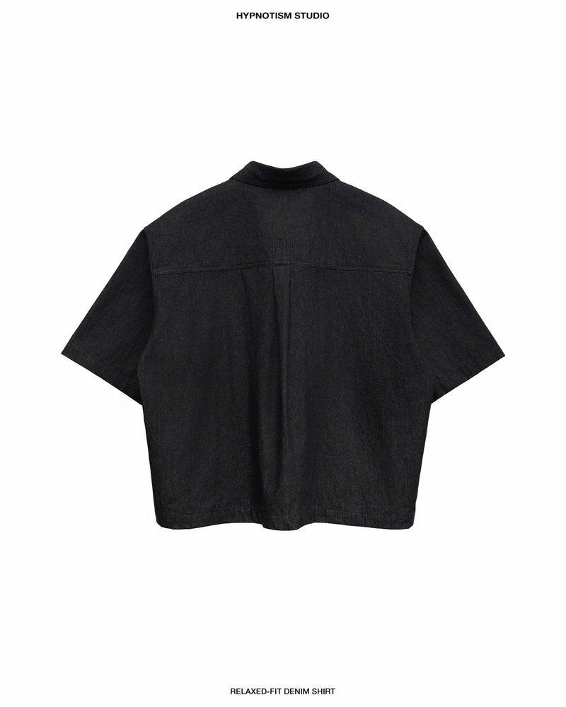 RELAXED FIT DENIM SHIRT