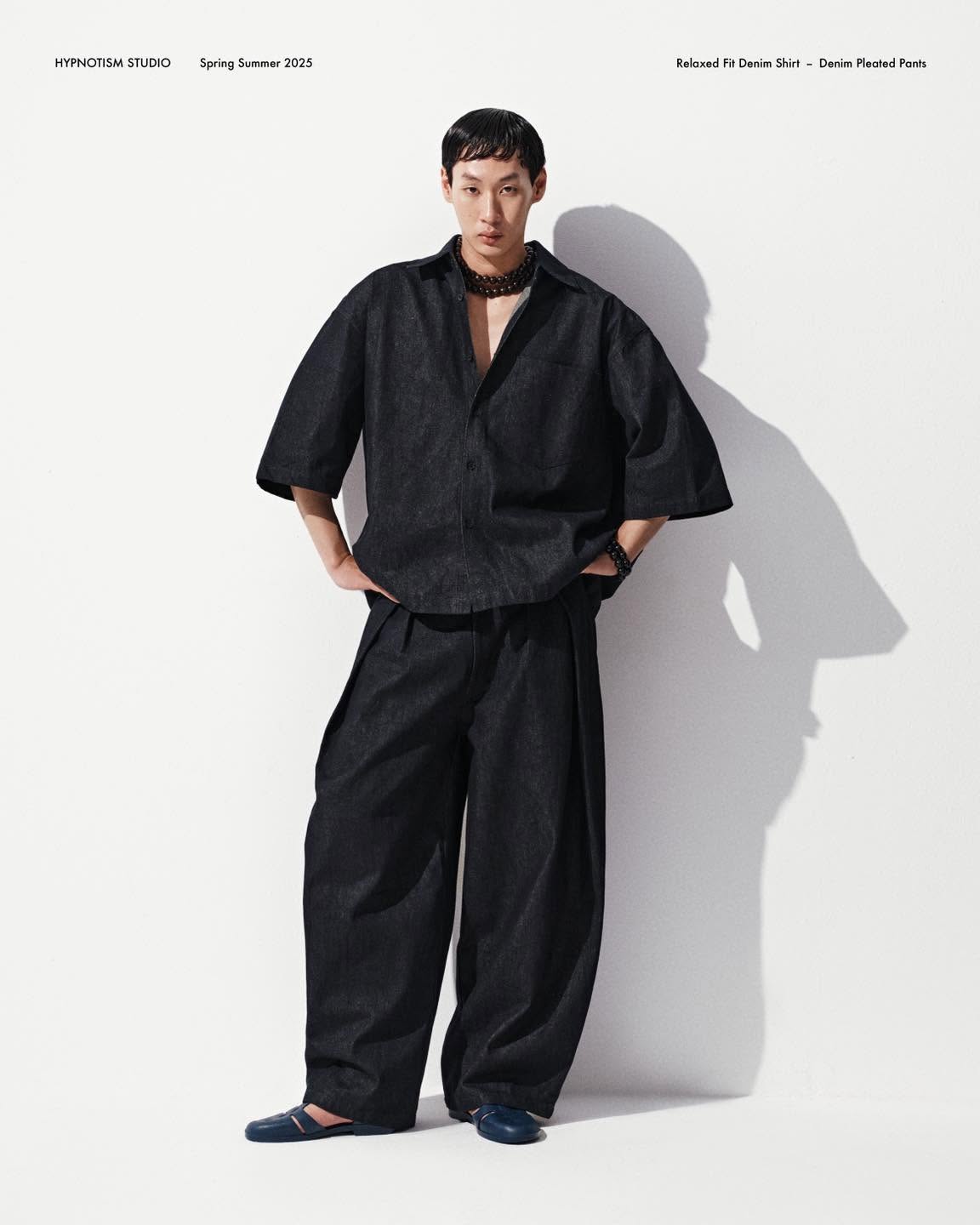 RELAXED FIT DENIM SHIRT
