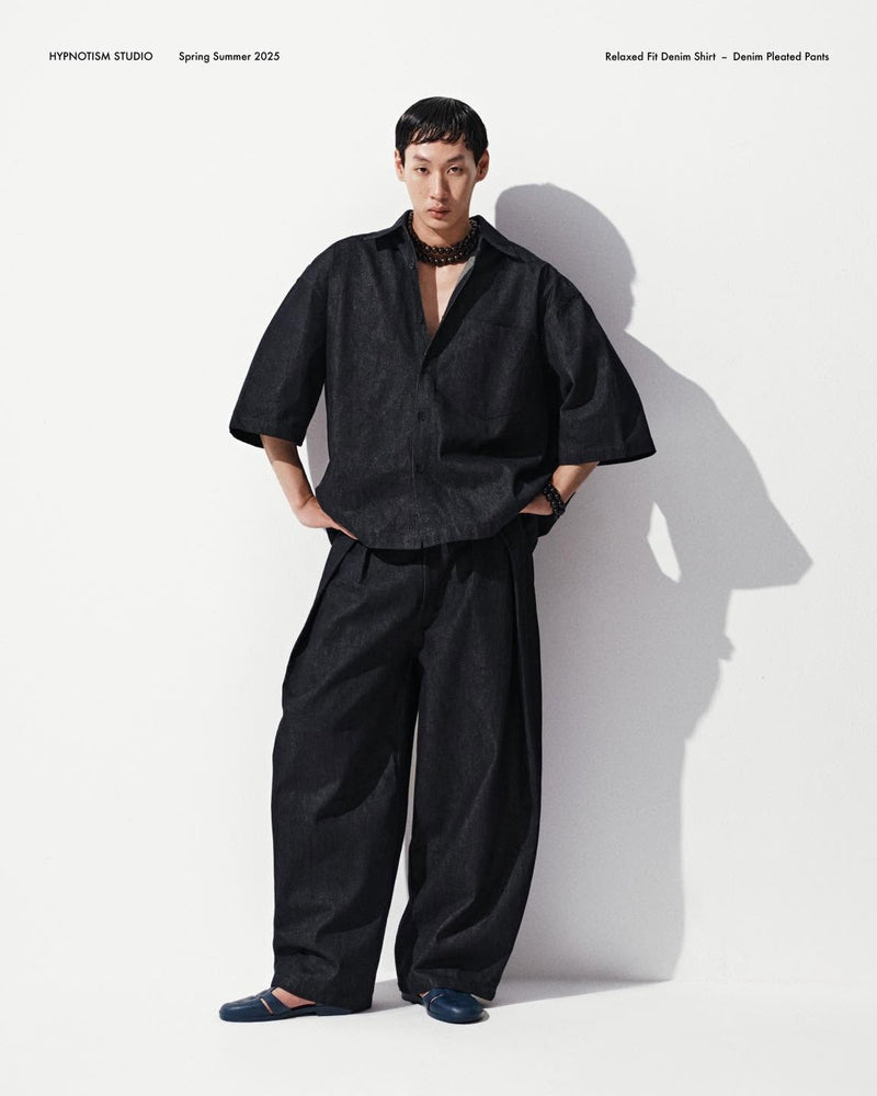 RELAXED FIT DENIM SHIRT
