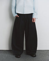 INDIGO FLAQUE DENIM PANTS