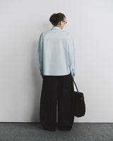 INDIGO FLAQUE DENIM PANTS