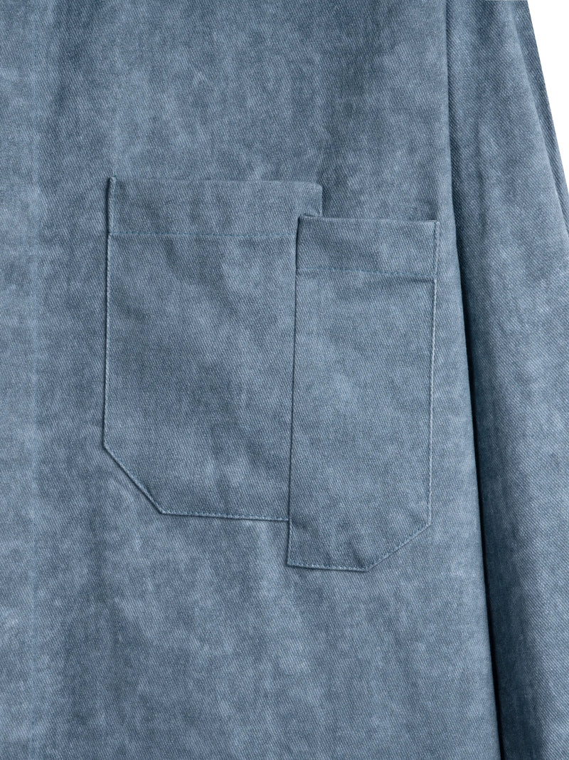 BLEACH EFFECT SHIRT V2 - BLUE