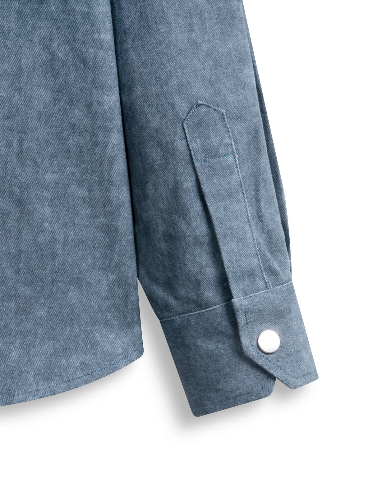 BLEACH EFFECT SHIRT V2 - BLUE