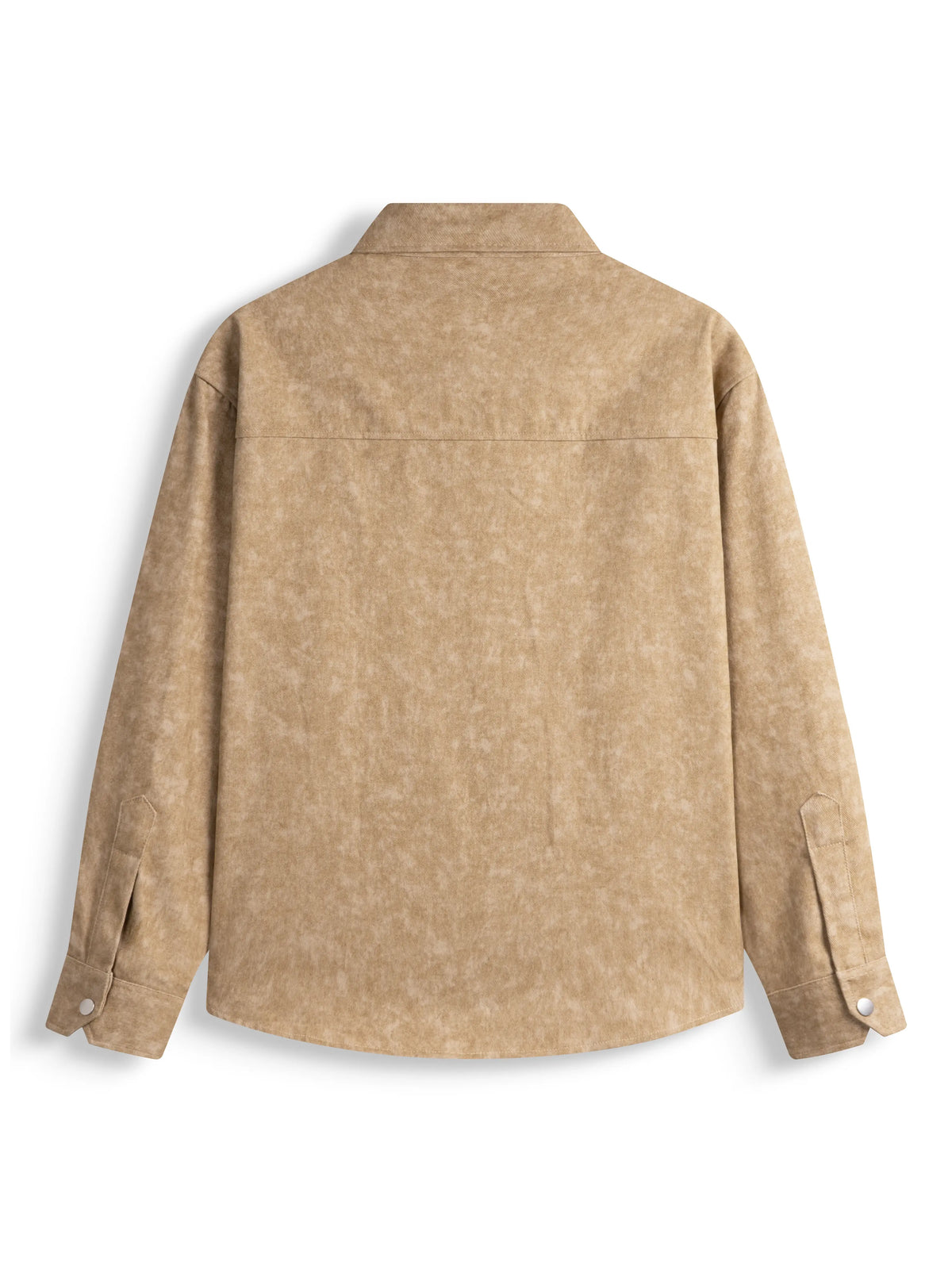 BLEACH EFFECT SHIRT V2 - BEIGE