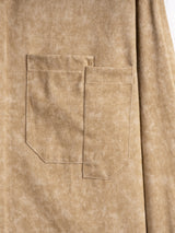 BLEACH EFFECT SHIRT V2 - BEIGE