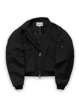 PILOT BOMBER JACKET - BLACK