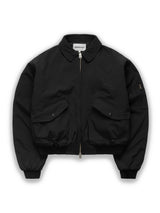 PILOT BOMBER JACKET - BLACK