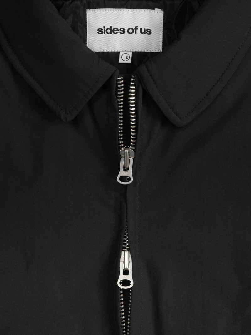 PILOT BOMBER JACKET - BLACK