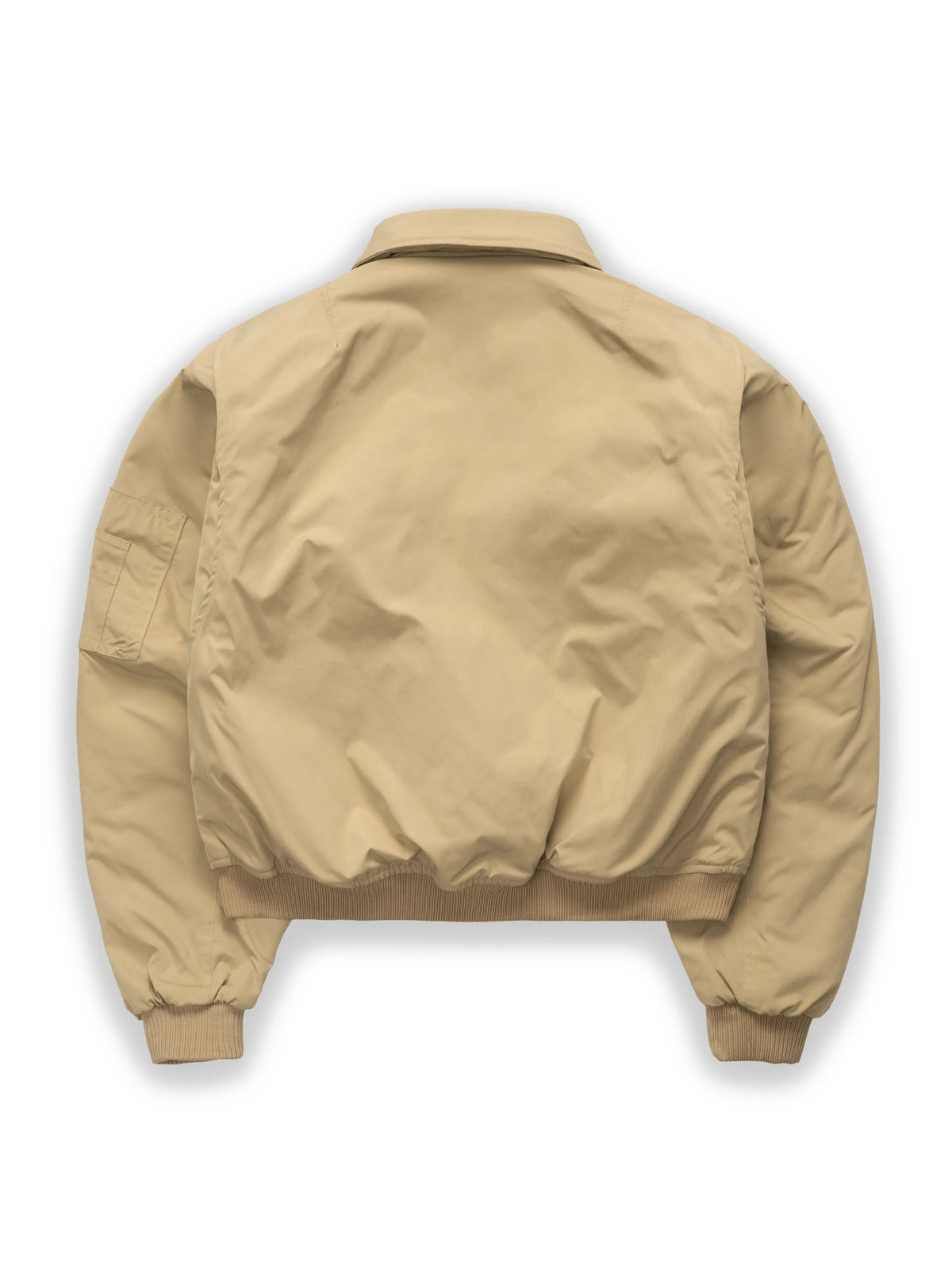 PILOT BOMBER JACKET - BEIGE