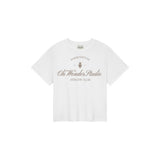 OWST ATHLETIC GRAPHIC RAGLAN T-SHIRT / WHITE 