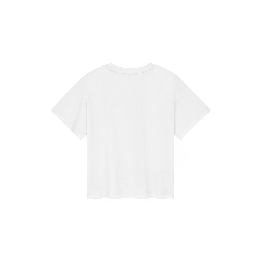 OWST ATHLETIC GRAPHIC RAGLAN T-SHIRT / WHITE 