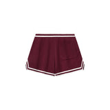 OWST KNITTED SHORTS - BURGUNDY