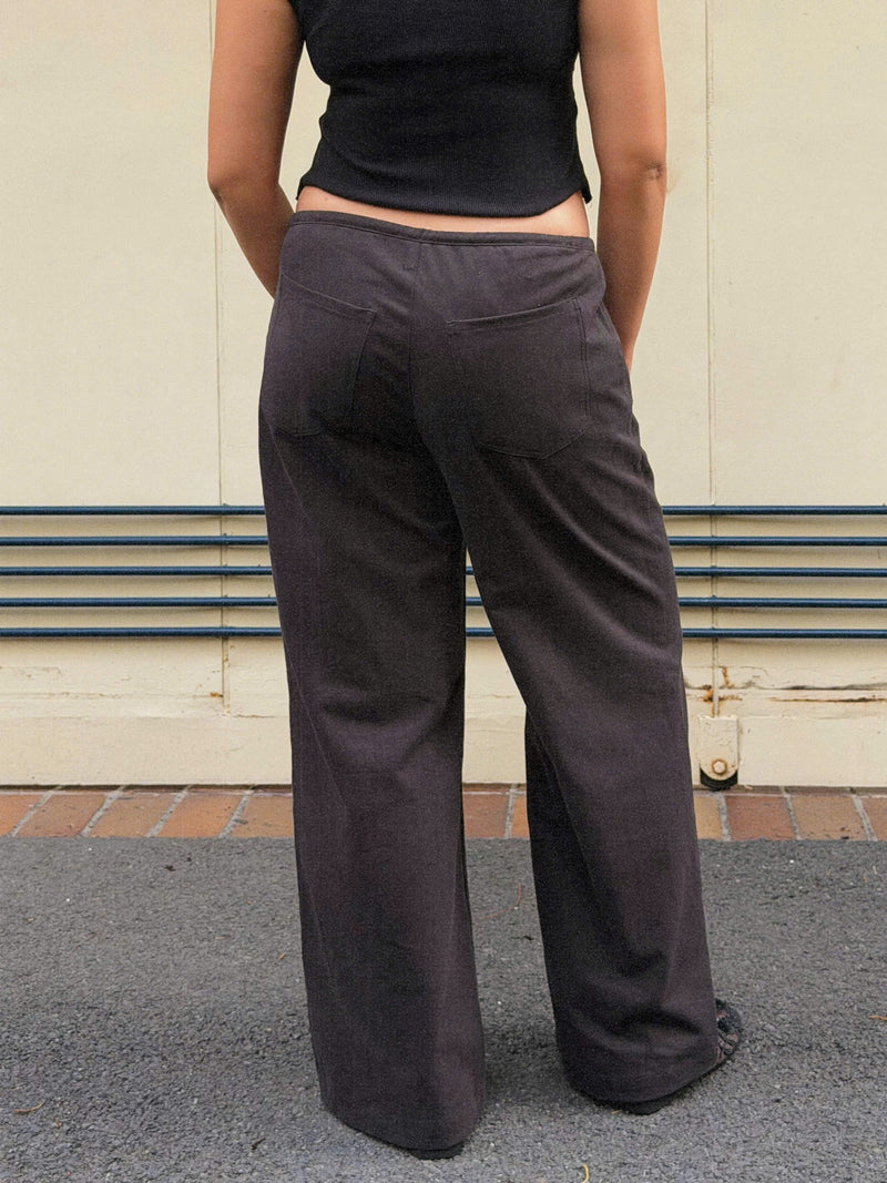 THANG THOM PANTS - CHARCOAL GREY