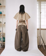 FRAME TROUSERS - BROWN