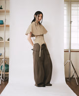 FRAME TROUSERS - BROWN