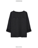 GREY RIMLINE HALFSLEEVES SHIRT