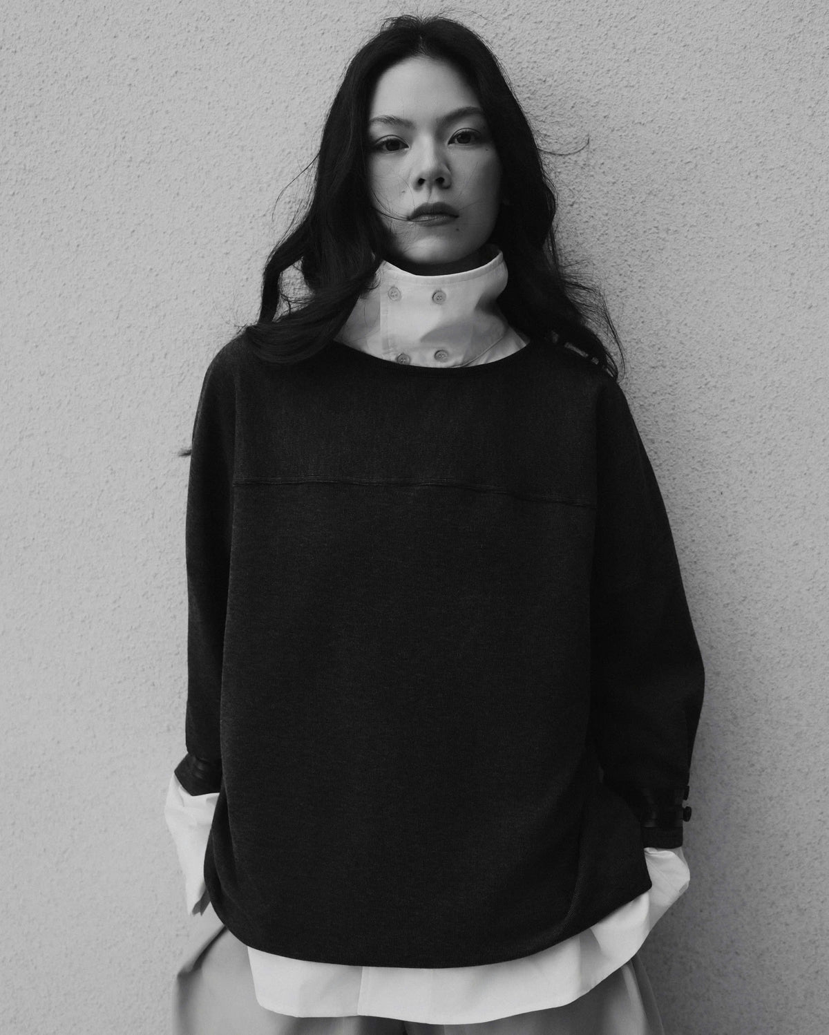 GREY RIMLINE HALFSLEEVES SHIRT