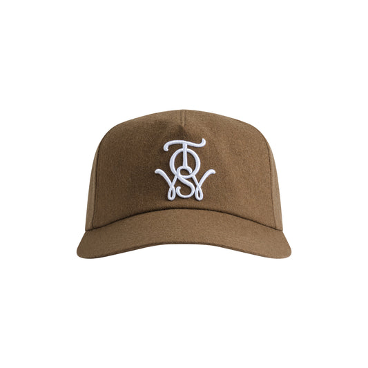 OWST WOOL CAP - BROWN