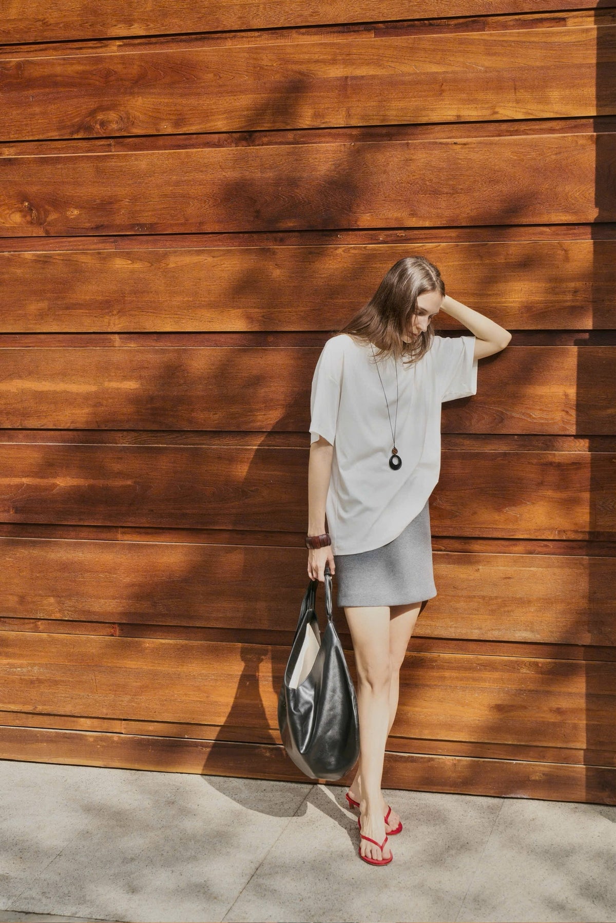FINLEY SKIRT IN GRAY