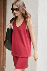 FINLEY SKIRT IN RED