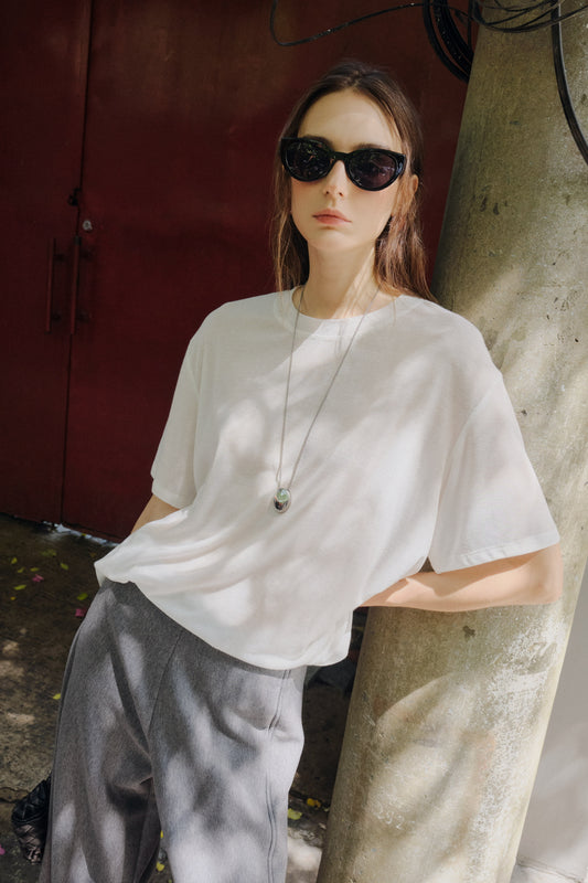 NOA TOP IN WHITE