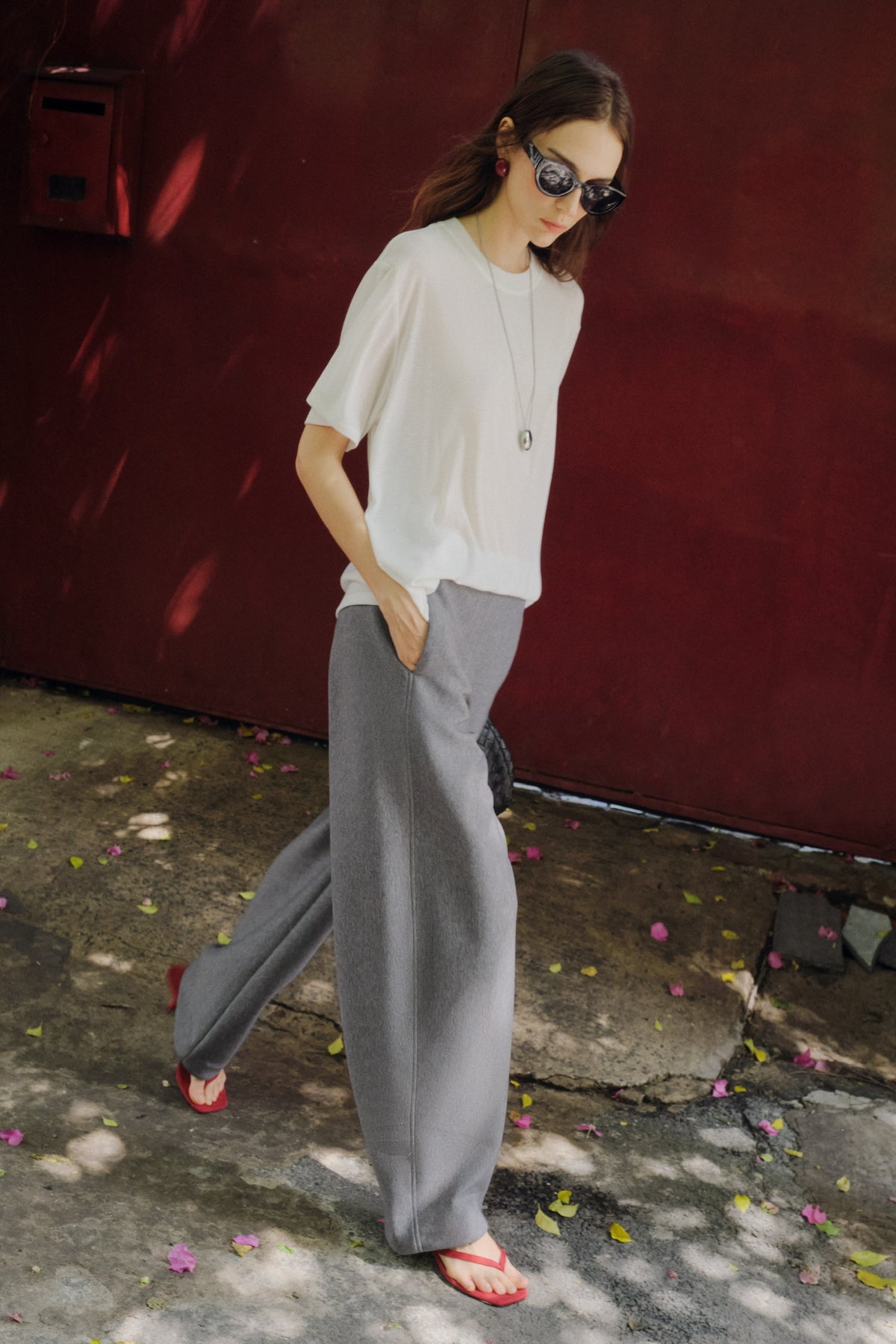 NOA PANTS IN GRAY