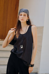 EIRA TOP IN BLACK